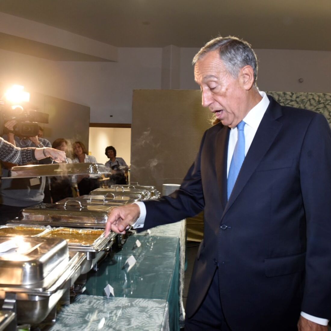 marcelo rebelo de sousa, rastrillo