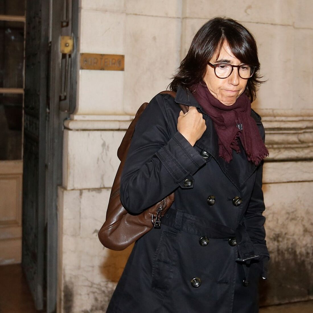 Gabriela Sobral no funeral de João Ricarrdo