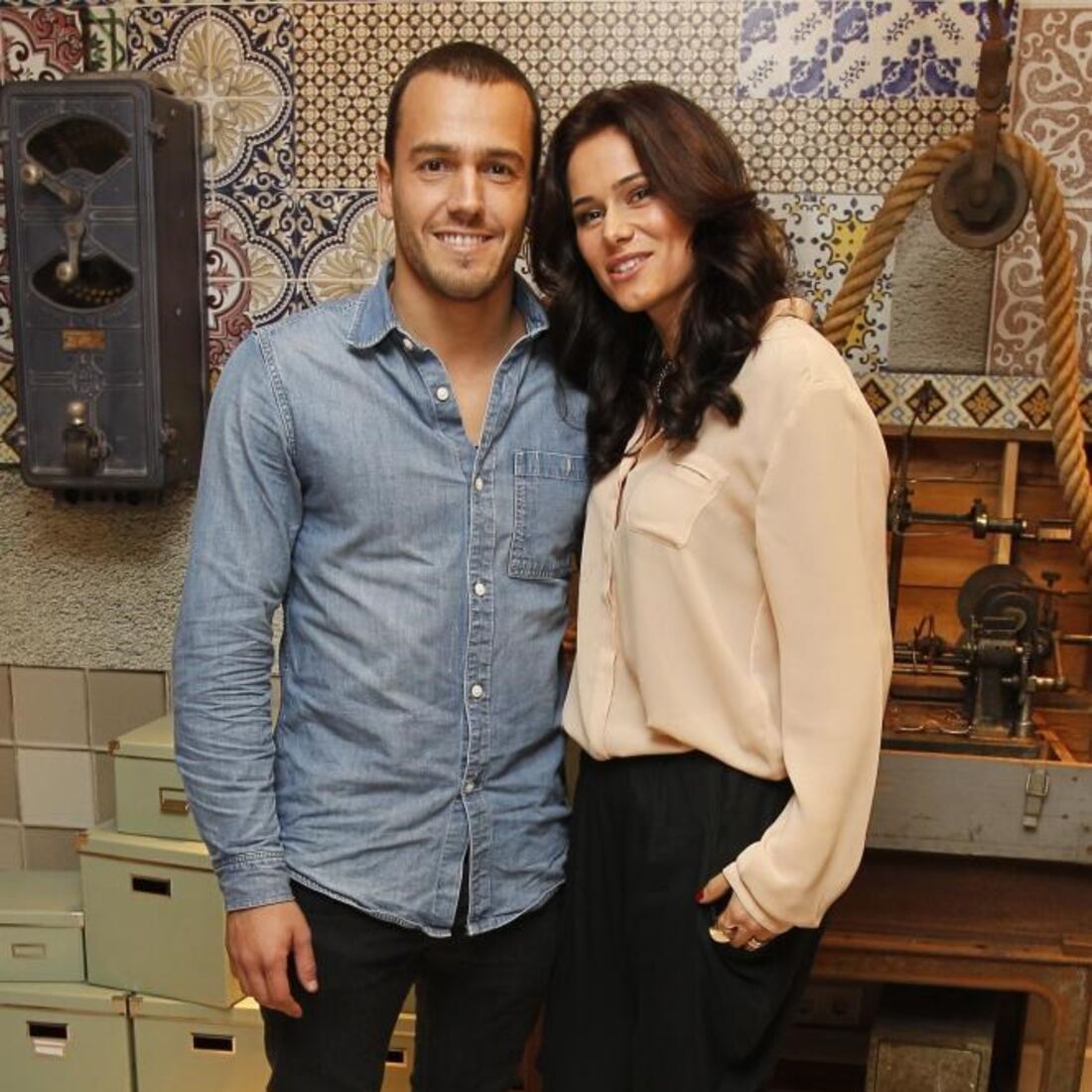 Pedro Teixeira e Cláudia Vieira