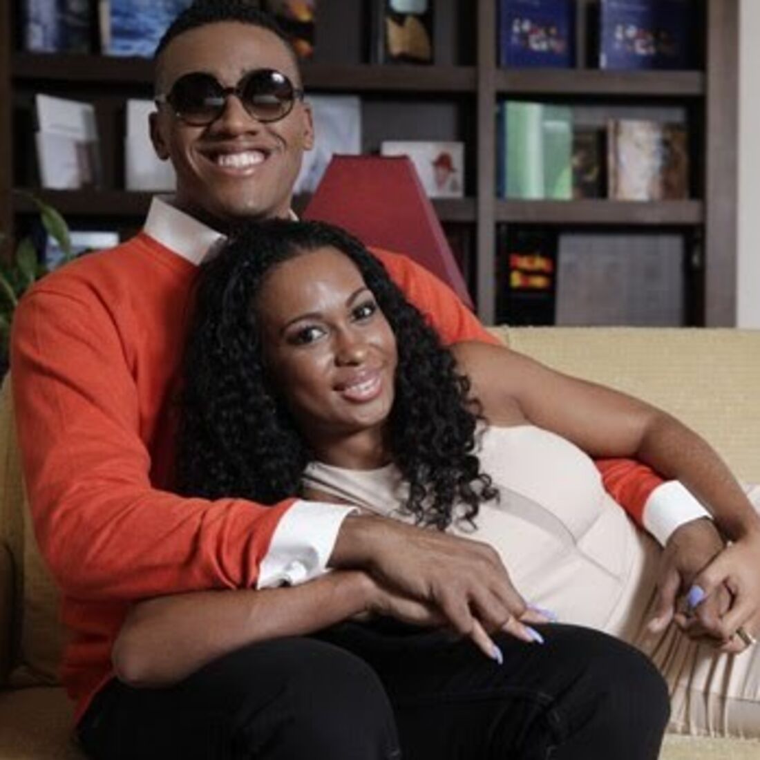 Anselmo Ralph e a mulher, Madlice Castro