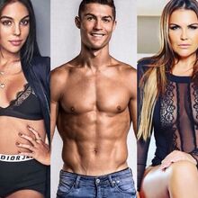 Cristiano Ronaldo, Katia Aveiro, Georgina Rodriguez, Dolores Aveiro