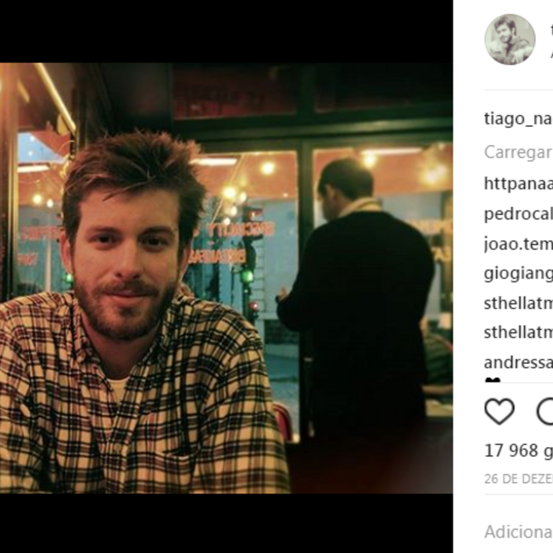 Cláudia Pascoal, Tiago Nacarato