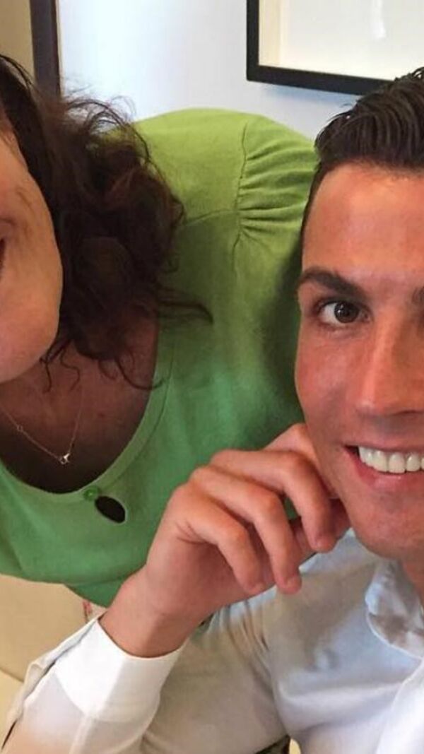 Cristiano Ronaldo e Dolores Aveiro