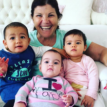 dolores aveiro, netos, filhos, eva, mateo, alana