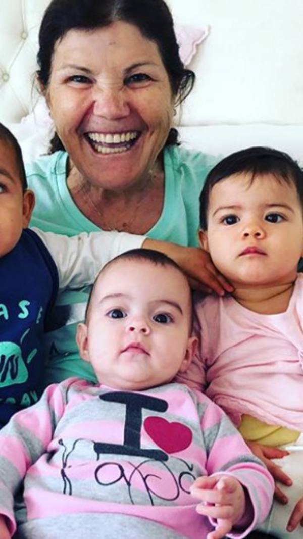 dolores aveiro, netos, filhos, eva, mateo, alana
