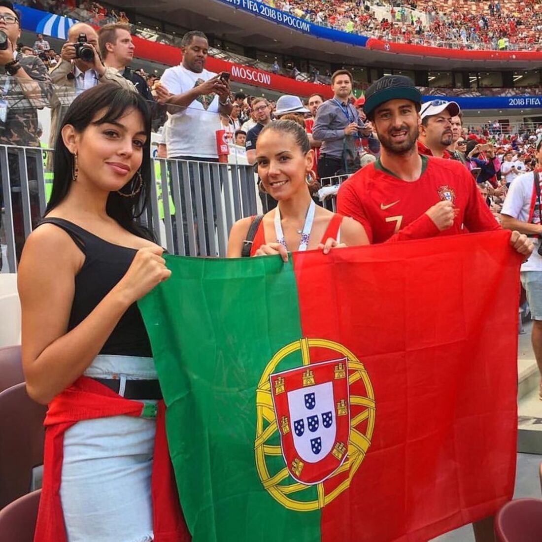 Georgina Rodríguez, Miguel Paixão, Nana Amado