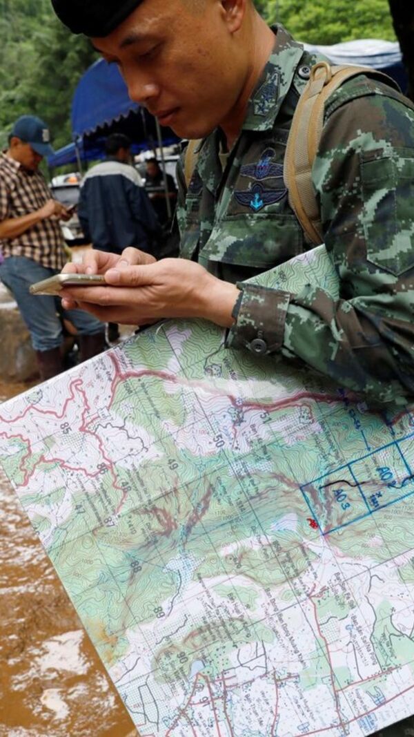 Resgate, Rapazes, Tailândia, Gruta, Chiang Rai