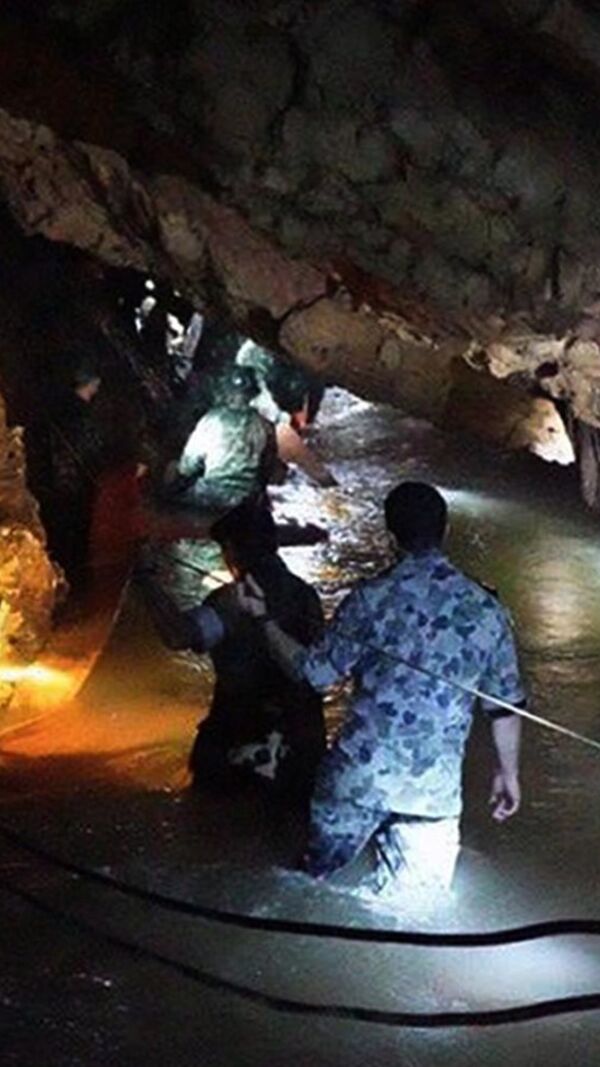 Resgate, Rapazes, Tailândia, Gruta, Chiang Rai