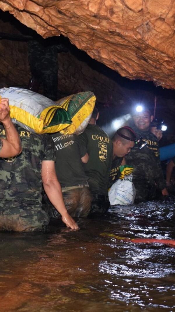Resgate, Rapazes, Tailândia, Gruta, Chiang Rai