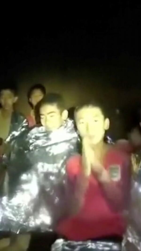 Resgate, Rapazes, Tailândia, Gruta, Chiang Rai