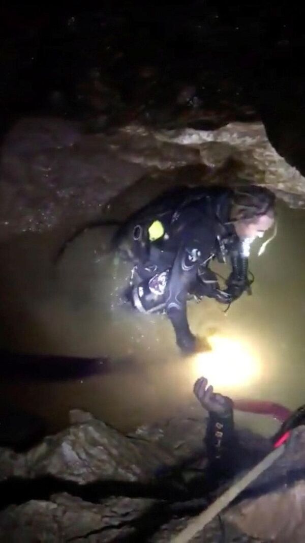 Resgate, Rapazes, Tailândia, Gruta, Chiang Rai