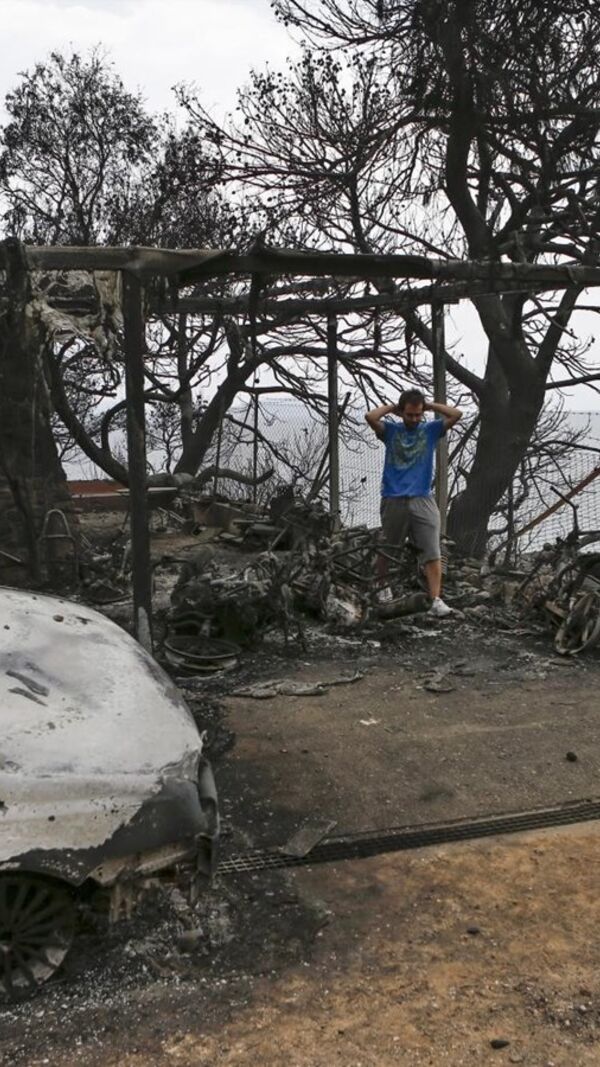 Grécia, incêndios, mati