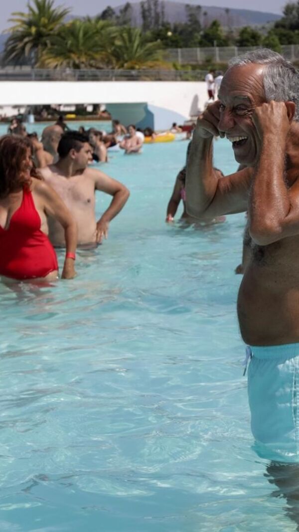 Marcelo Rebelo de Sousa, Praia das Rocas