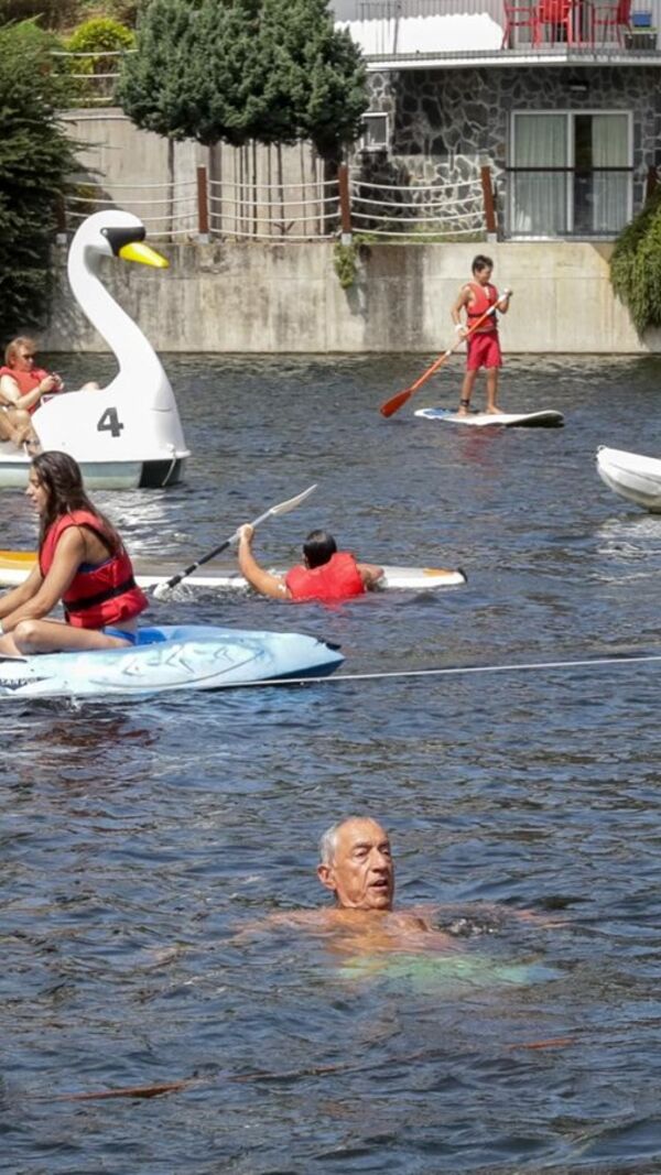 Marcelo Rebelo de Sousa, Praia Pessegueiro