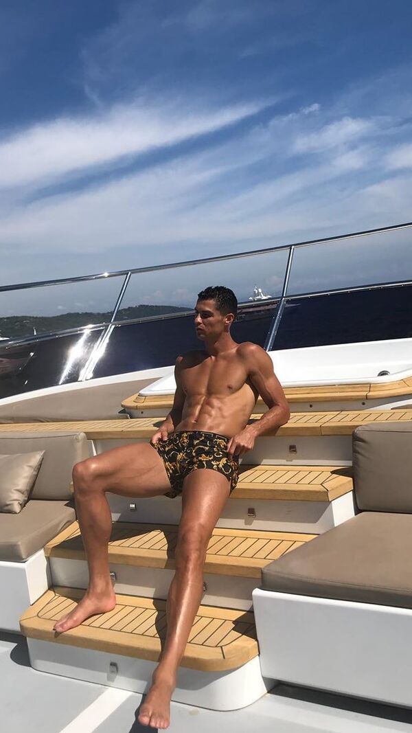 Georgina Rodríguez, Cristiano Ronaldo, Férias,