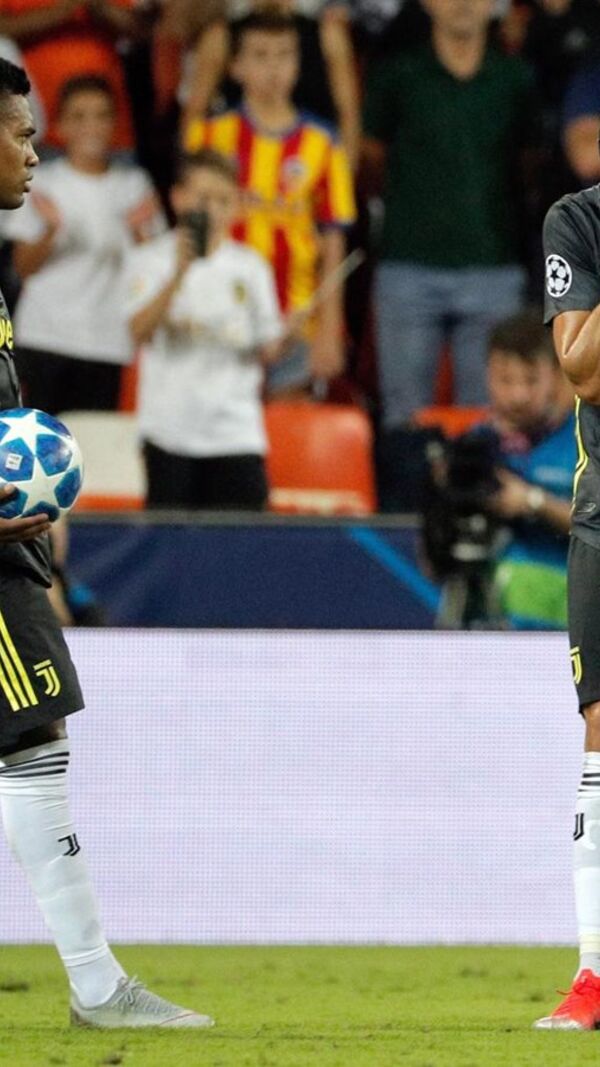 Cristiano Ronaldo, juventus, lágrimas, valencia, europa, expulsão, jogo, futebol