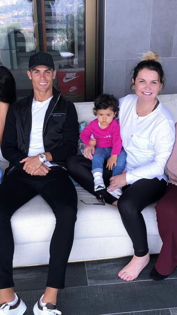 Katia Aveiro, Cristiano Ronaldo, Dolores Aveiro, Georgina Rodríguez