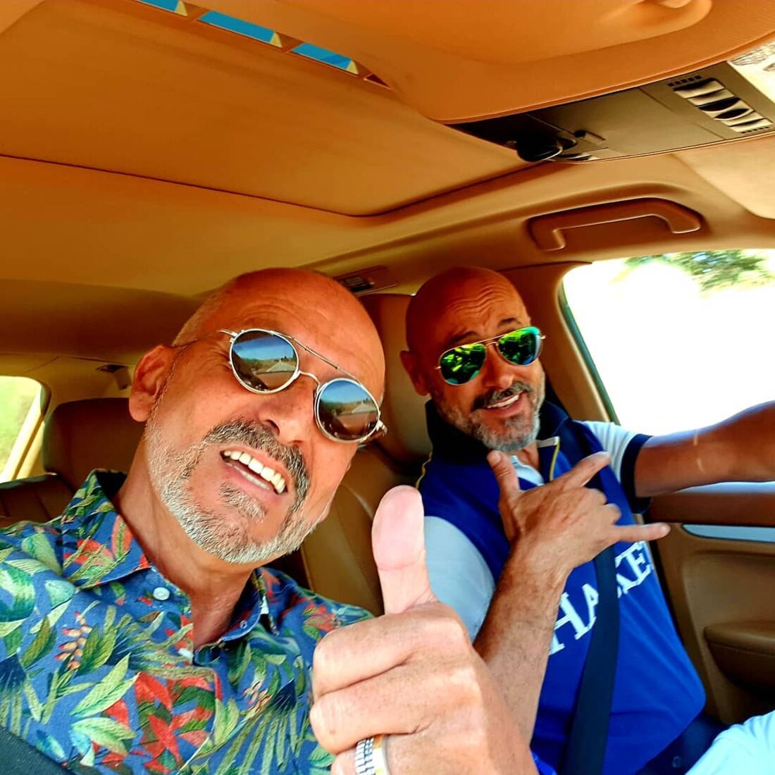 Manuel Luís Goucha e Rui Oliveira