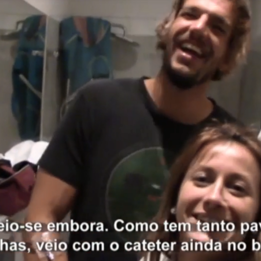 dave, eliana, casados a primeira vista, hospital, lesão, joelho, arborismo, atividade radical