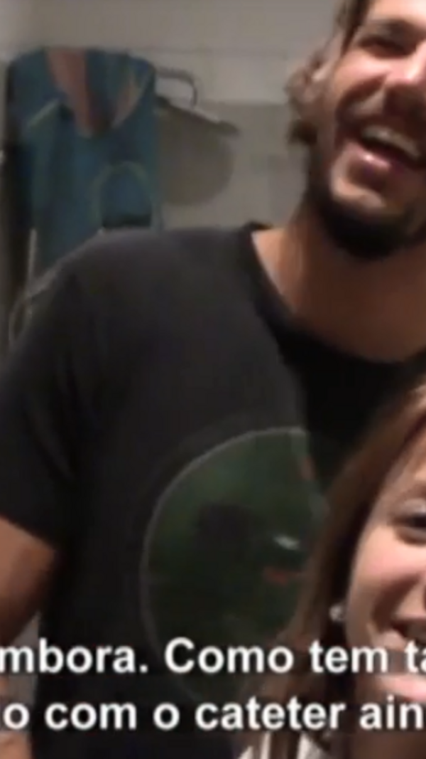 dave, eliana, casados a primeira vista, hospital, lesão, joelho, arborismo, atividade radical