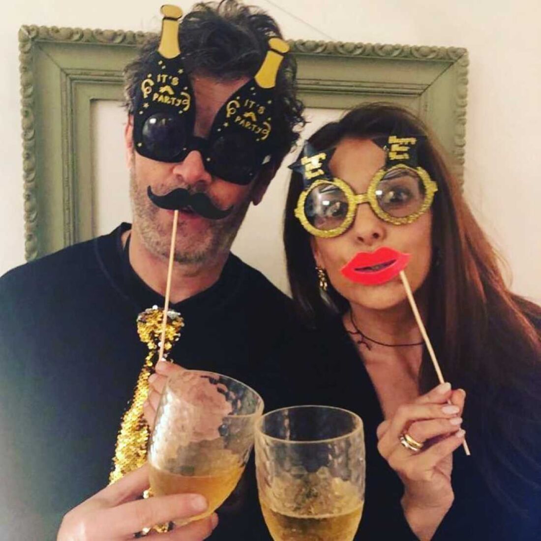 famosos, ano novo, passagem de ano, revéillon, 2019, 2018, festa, Catarina Furtado, João Reis