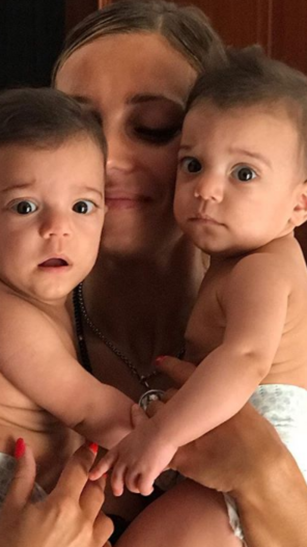 luciana abreu, filhas, gémeas