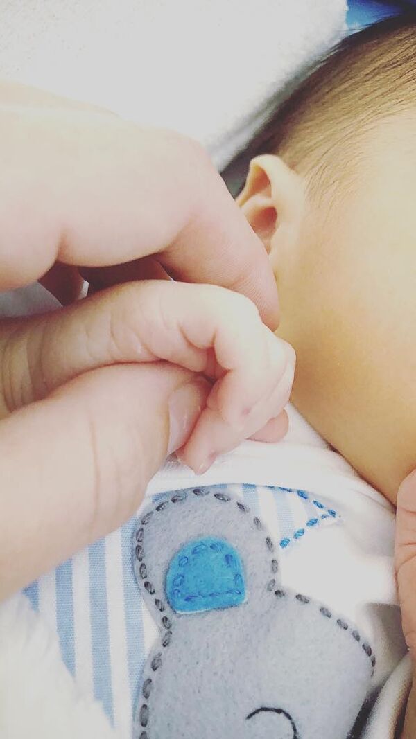 A primeira foto do filho de Sílvia Alberto