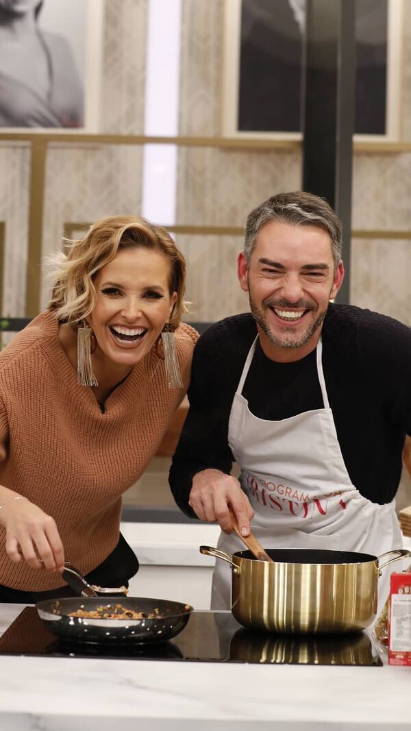 Cristina Ferreira e Cláudio Ramos