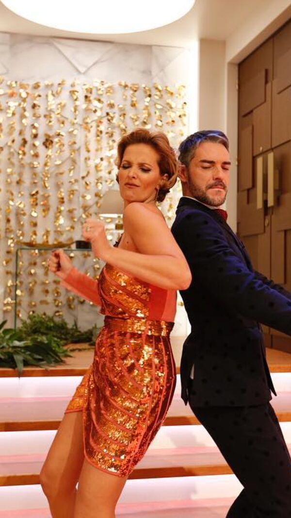 Cristina Ferreira e Cláudio Ramos