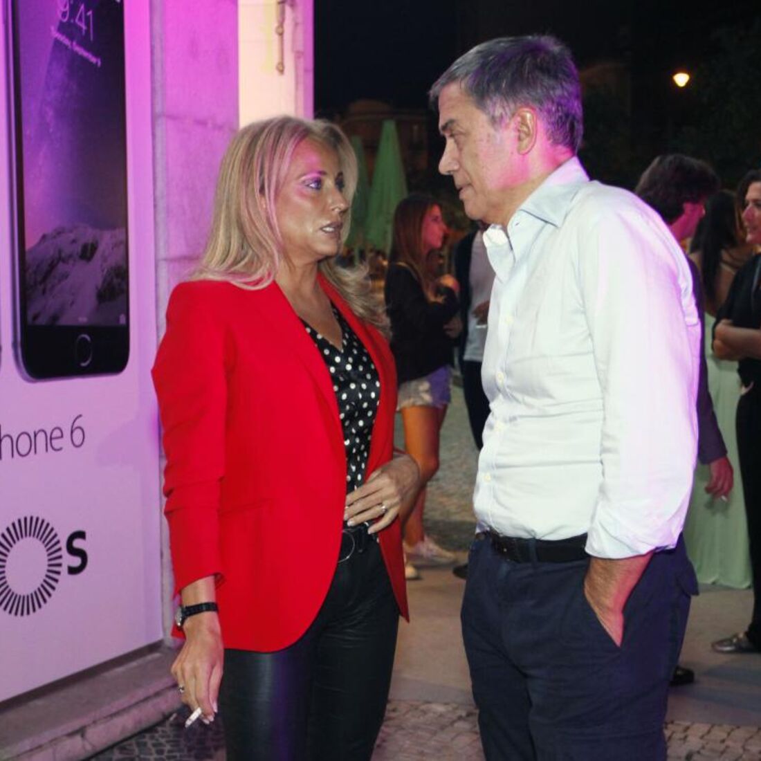 Alexandra Lencastre e Virgílio Castelo