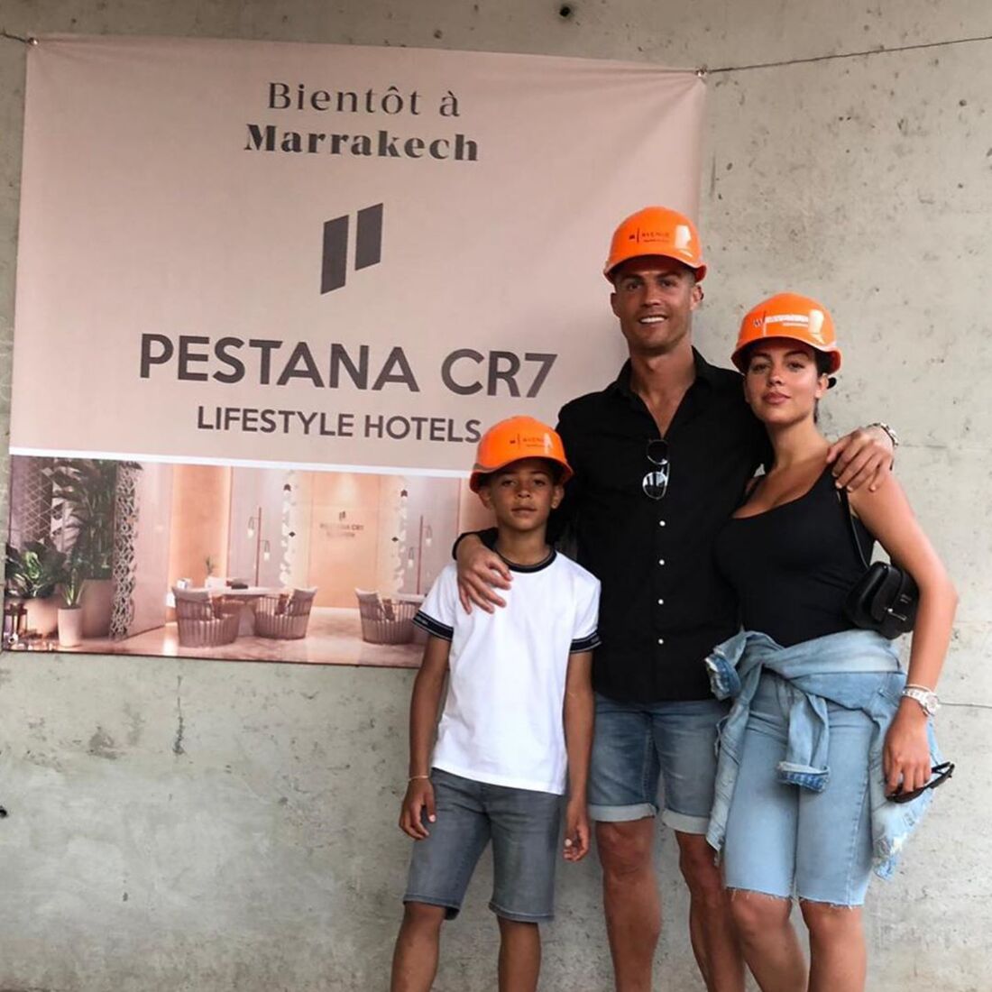 Cristiano Ronaldo, Georgina e Cristianinho