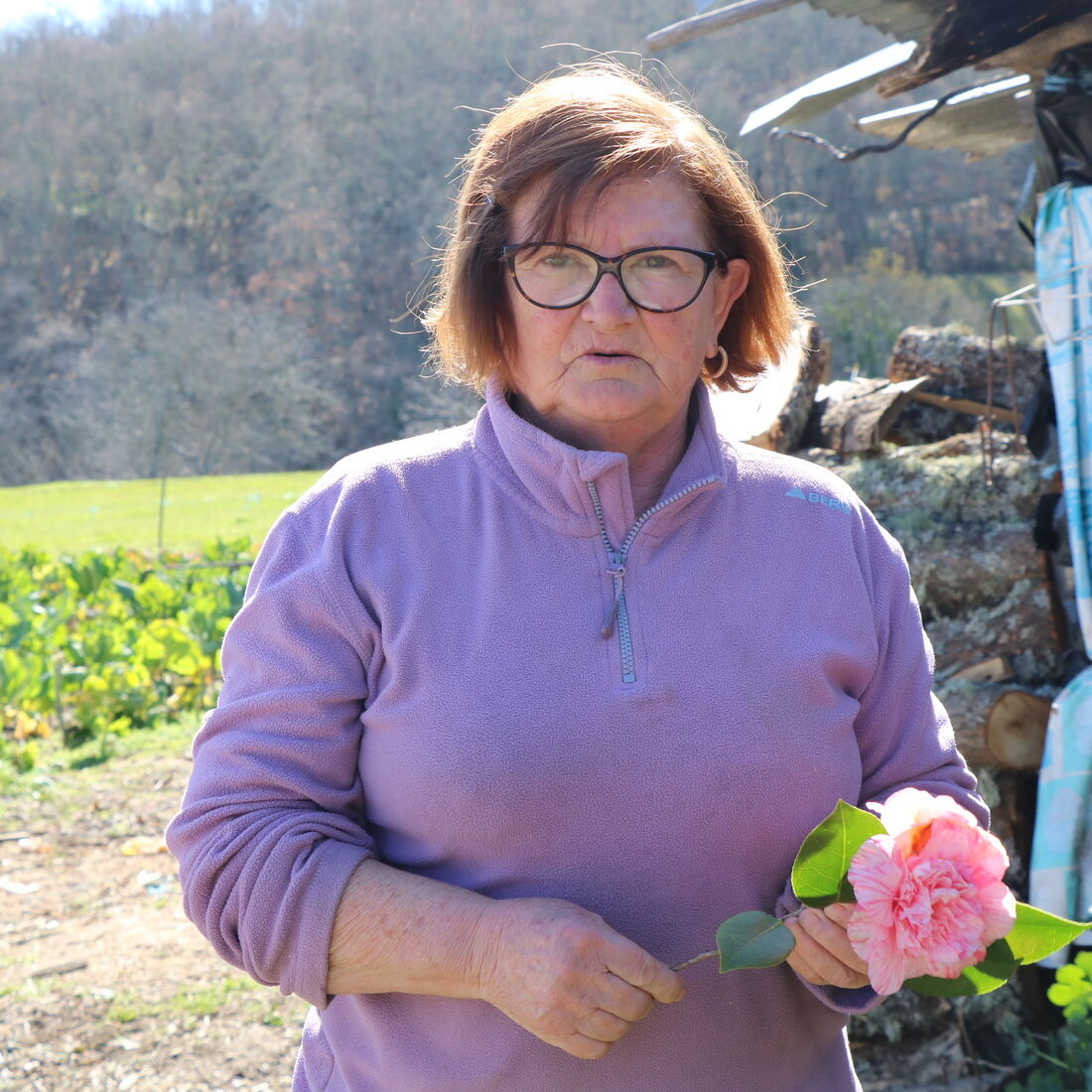 dona zelia, ivo, agricultor