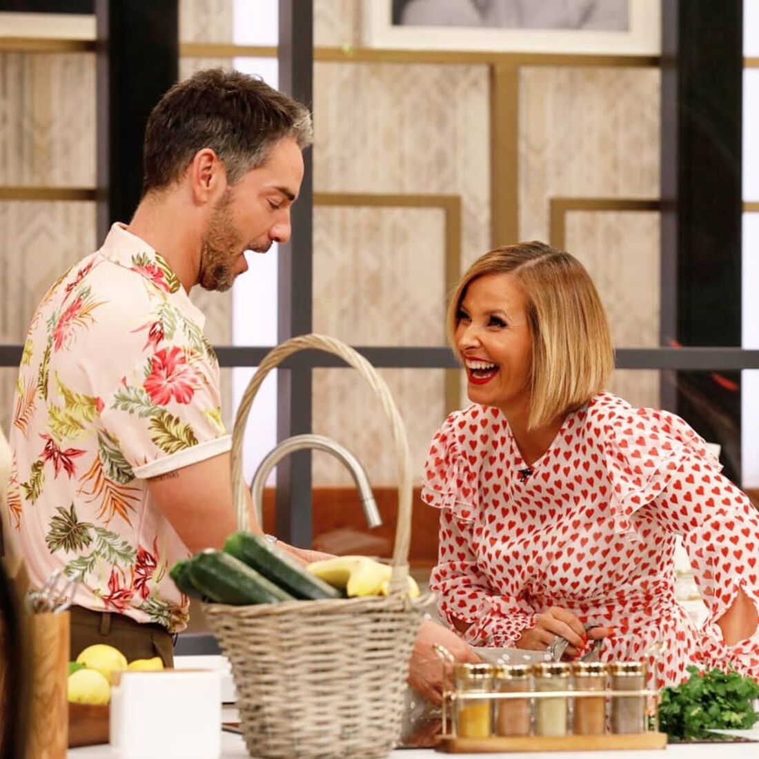 Cristina Ferreira e Cláudio Ramos