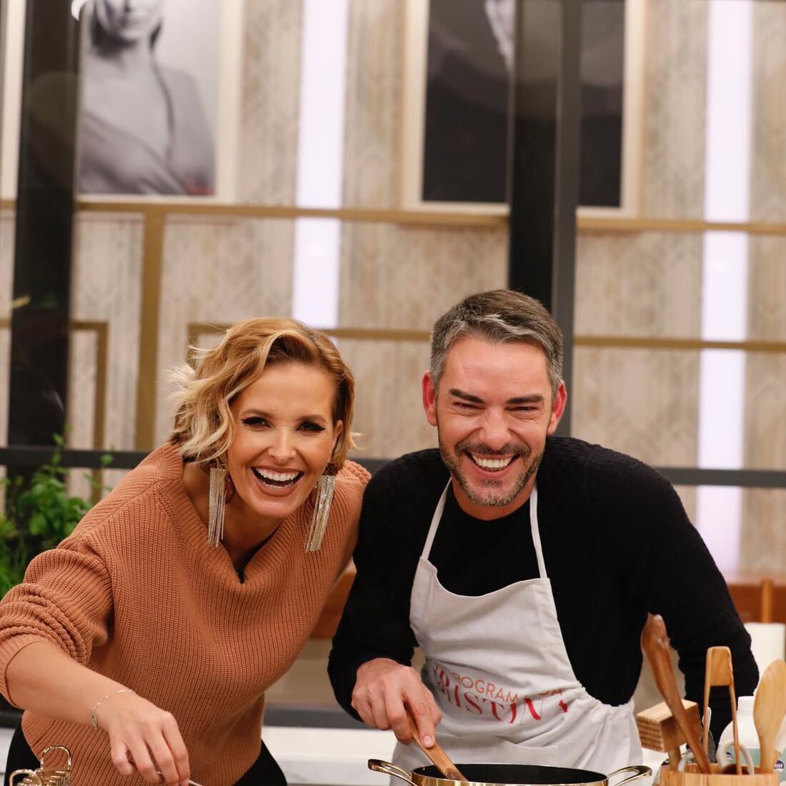 Cláudio Ramos e Cristina Ferreira