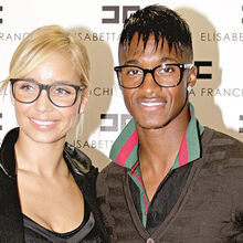 Yannick Djaló e Luciana Abreu quando ainda eram casados