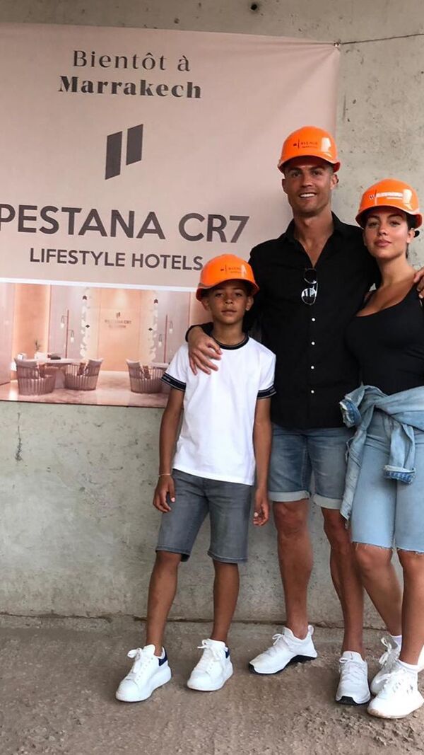 Cristiano Ronaldo, Georgina e Cristianinho