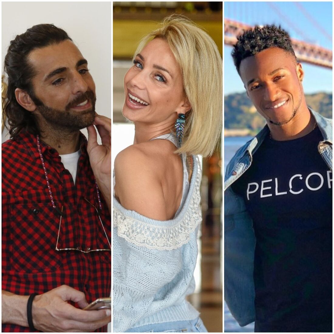 Luciana Abreu, Daniel Souza, Yannick Djaló