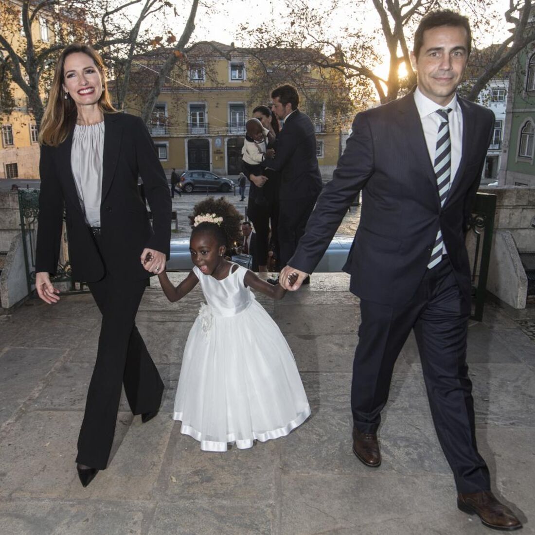 Eduardo Beauté, Luís Borges, batizado, filhos, lurdes, eduardo