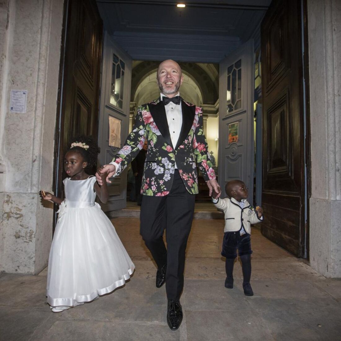 Eduardo Beauté, Luís Borges, batizado, filhos, lurdes, eduardo