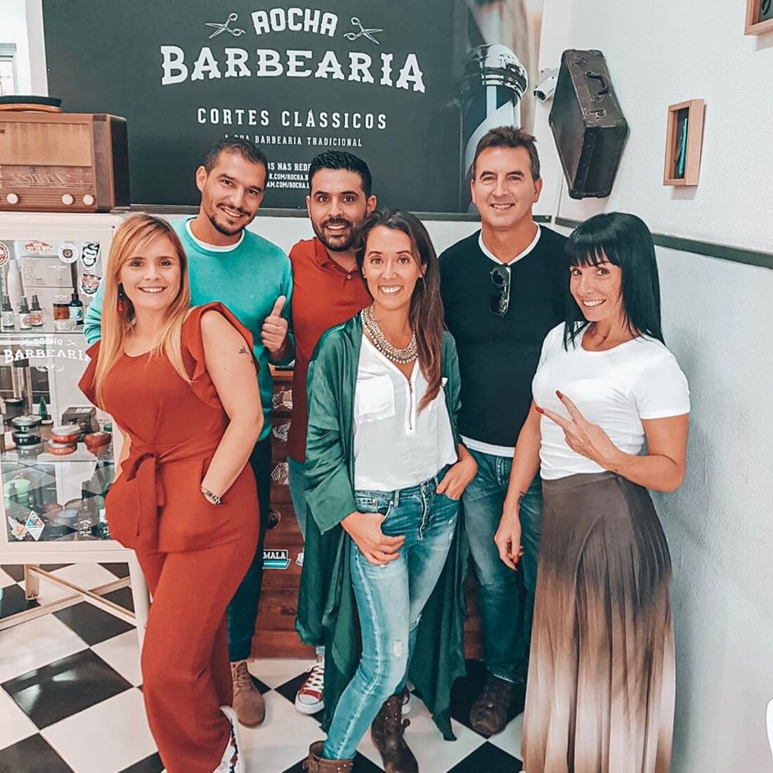 Casados, Lucas da Rocha, Pedro Pé-Curto, Paulo, Marta, Inês, Ana Raquel