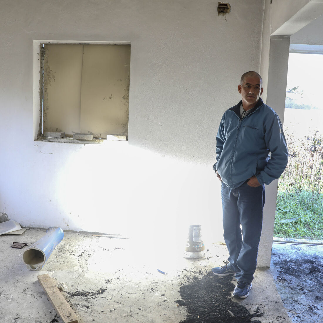 Manuel Xavier, sem abrigo