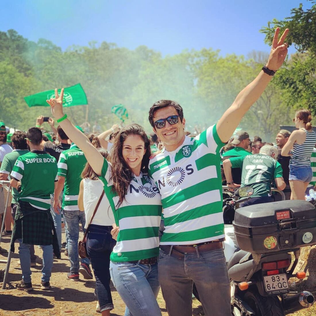 Marco Costa e Tânia Bernardo