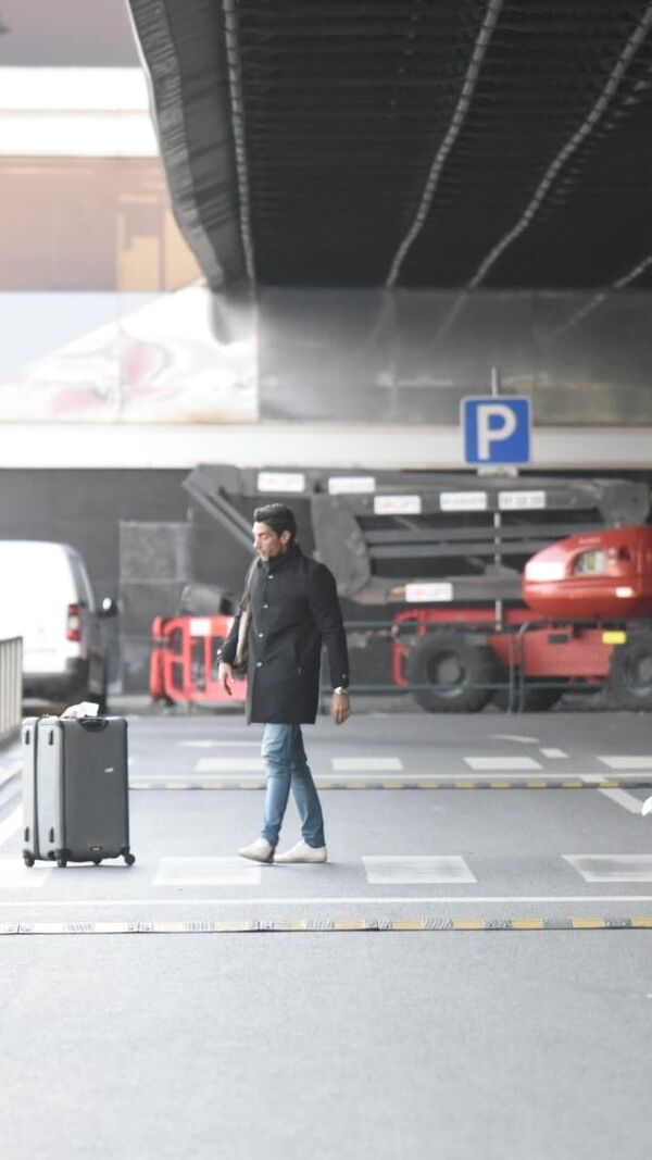 Fernanda Serrano, Ricardo Pereira, lua de mel, São Tomé e Príncipe, lua de mel, aeroporto