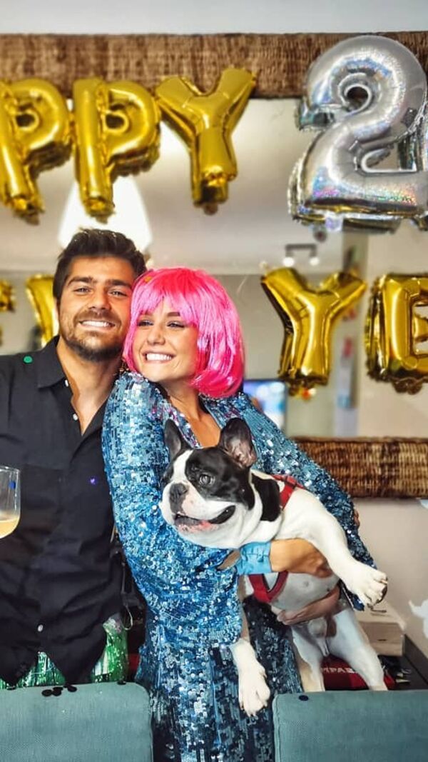 Kelly Bailey e Lourenço Ortigão