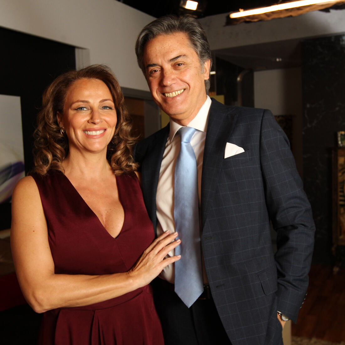 Alexandra Lencastre e Virgílio Castelo