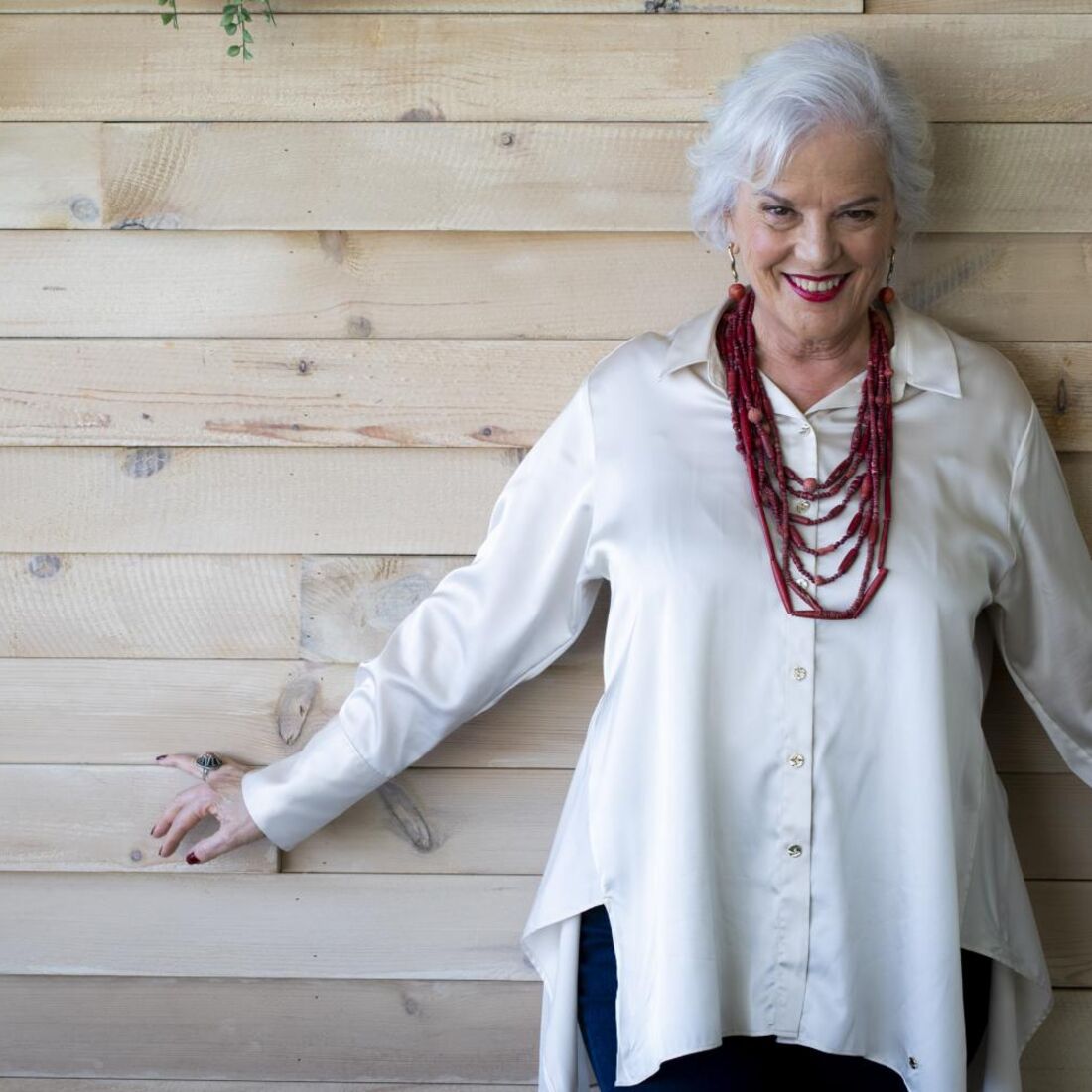 Lídia Franco, atriz, na corda bamba, atriz