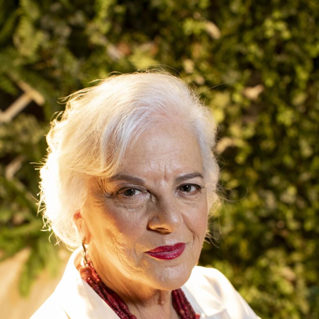 Lídia Franco, atriz, na corda bamba, atriz