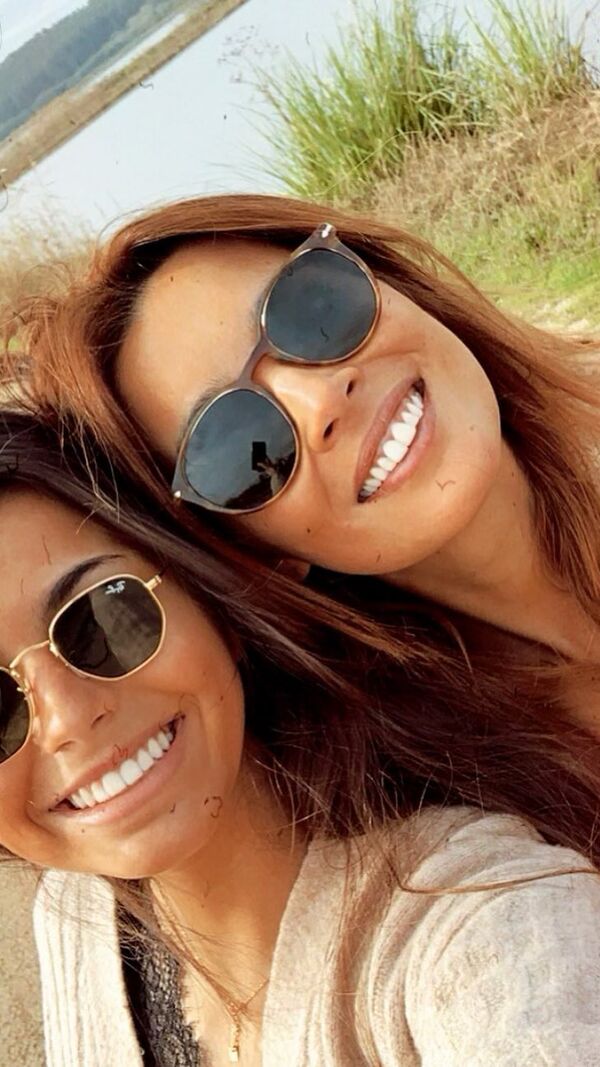 Maria Cerqueira Gomes levantou um pouco o véu da sua intimidade e mostrou-se ao lado da filha, Francisca