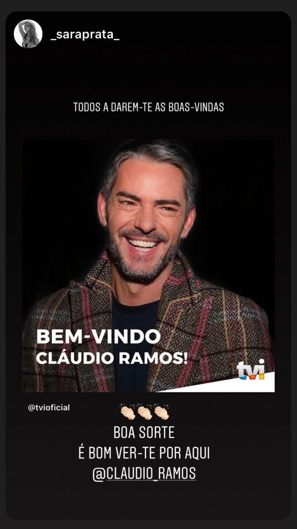 Cláudio Ramos, TVI, Big Brother, 1.º dia, boas vindas
