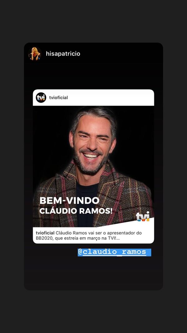 Cláudio Ramos, TVI, Big Brother, 1.º dia, boas vindas